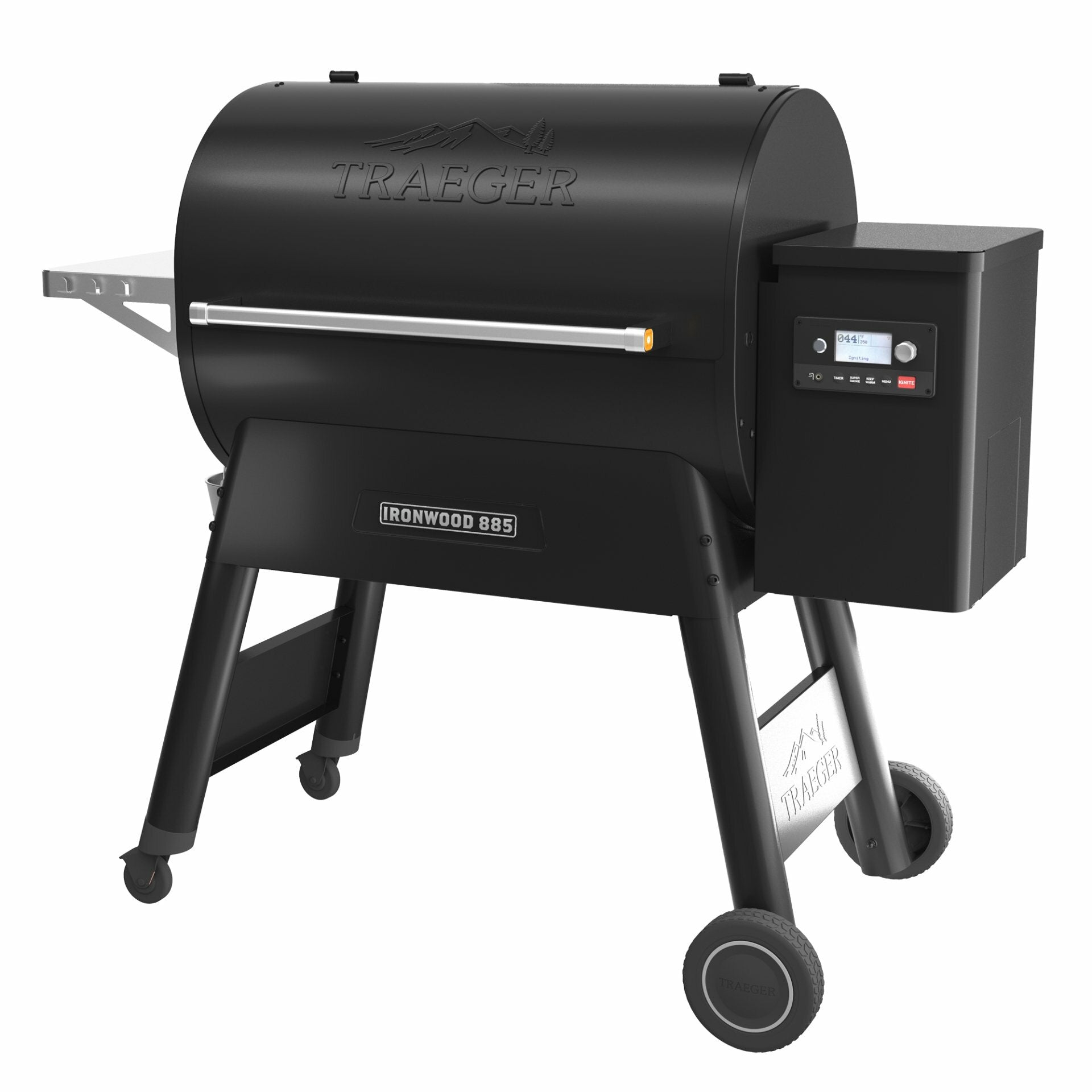 Barbecue à pellets Traeger Ironwood 885, fumoir et grill extérieur, vue du produit