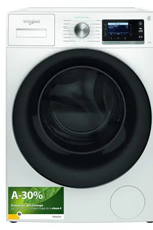 Lave-linge hublot Whirlpool W7X89R Silence, lavage du linge, vue du produit