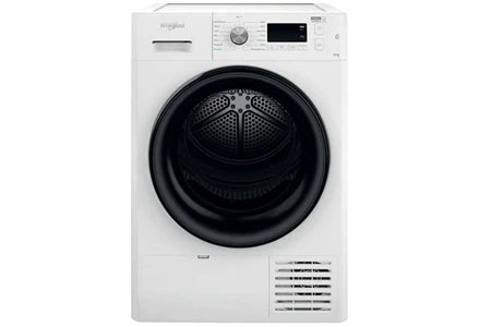 Sèche-linge Whirlpool pompe à chaleur 60 cm 8 kg FFTM1182BFR, vue du produit