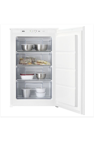 Congélateur armoire encastrable AEG ABB688E1LS de 88 cm, congélation, vue du produit