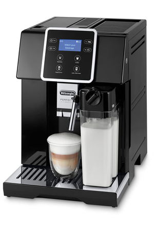 Expresso avec broyeur De'Longhi Perfecta Evo ESAM420.40.B noir, vue du produit