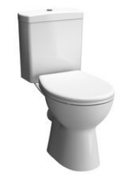 Pack WC à l'anglaise sans bride avec abattant frein de chute Alterna, vue du produit
