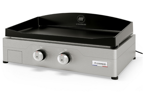 Location de la plancha électrique Signature Allure 260 en inox, vue du produit