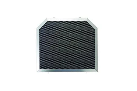 Hotte décorative murale Roblin Baltic 900 noire, hotte aspirante, vue de face