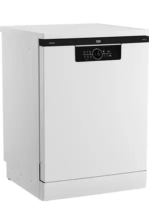 Lave-vaisselle Beko BDFN26420WA, lavage de la vaisselle, vue de face
