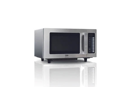 Four à micro-ondes professionnel Beko Pro 25 IX BP inox, vue de face