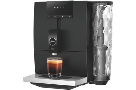 Expresso avec broyeur Jura ENA 4 Full Metropolitan Black, vue de face