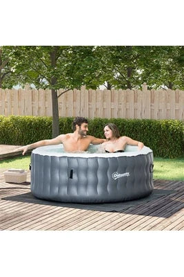 Spa gonflable Outsunny rond 4 personnes Ø 1,8 m, vue de détail