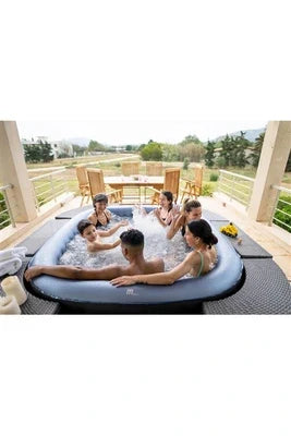 Spa gonflable Aruba carré 6 places Mspa, vue de détail