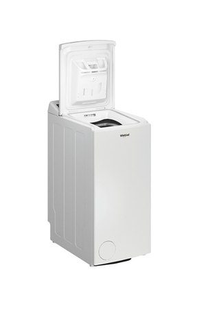 Lave-linge top Whirlpool Zen TDLRBX6252BSFR/N Silence, lavage du linge, vue de face