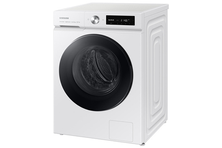 Lave-linge hublot Samsung WW11BB704DGWS3 Bespoke, lavage du linge, vue de face
