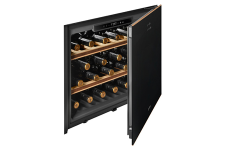 Cave de service Smeg CVI621NR3, mise à température des vins, vue de face