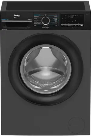 Lave-linge hublot Beko BM34WFU48411A, lavage du linge, vue de face