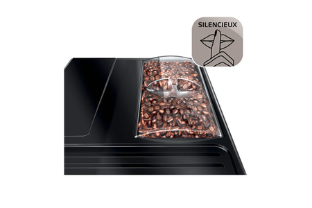 Expresso avec broyeur Melitta Purista F230-101 argent, machine à café, vue de côté