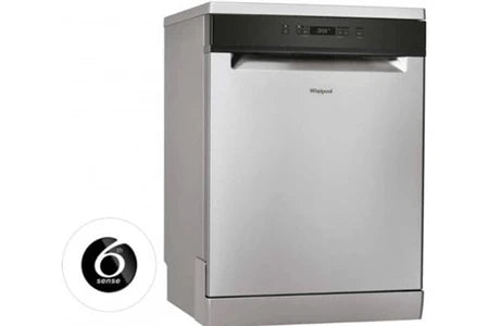 Lave-vaisselle Whirlpool WFC 3C34 X inox, profondeur 59 cm, vue de côté
