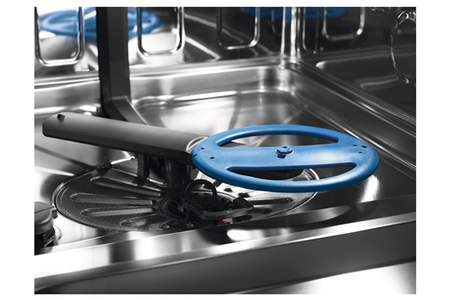 Lave-vaisselle Electrolux ESF9516LOX inox, lavage de la vaisselle, vue de côté