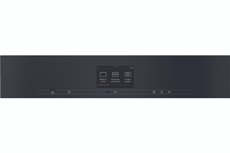 Four vapeur combiné Miele DGC7665HCPROIN, cuisson encastrable, vue de côté