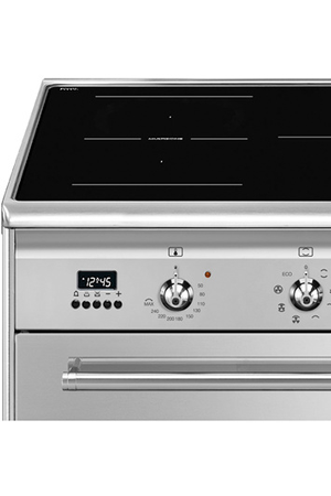 Piano de cuisson Smeg L'Eclipse SCB91XI9, vue de côté