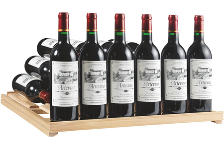 Cave de vieillissement Artevino OXM1T182PPD, conservation des vins, vue de côté