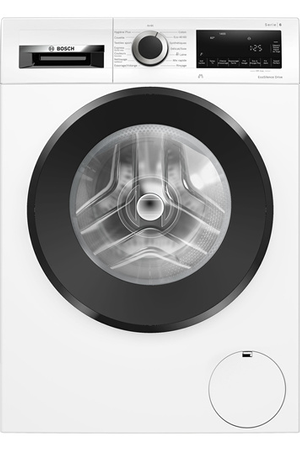 Lave-linge hublot Bosch WGG24400FR, lavage du linge, vue de côté
