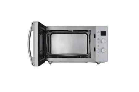 Micro-ondes combiné Panasonic NN-CD575MEPG argent, 27 litres, vue de côté
