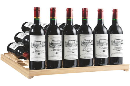 Cave de vieillissement Artevino OXG1T230NVSD, conservation des vins, vue de côté