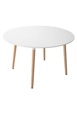 Ensemble de jardin Happy Garden, table ronde Martha 120 cm et 4 chaises Nora, vue de détail
