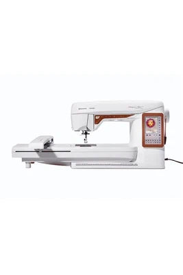 Machine à coudre Husqvarna Designer Topaz 40, unité de broderie, vue de détail