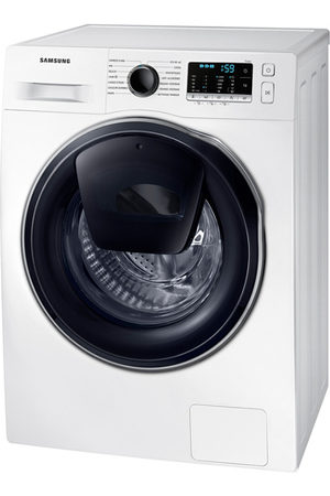 Lave-linge hublot Samsung WW8NK52E0VW, lavage du linge, vue de détail