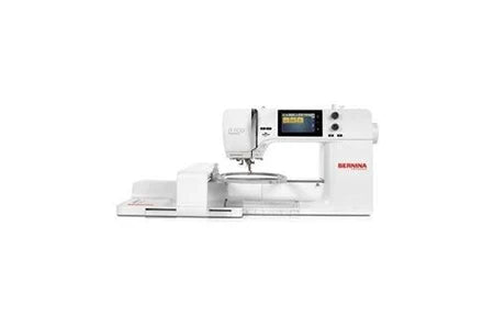Machine à broder Bernina 500 série 5, unité de broderie, vue de détail