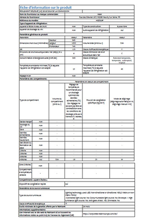 Congélateur coffre Haier HCE519F, congélation des aliments, vue de détail
