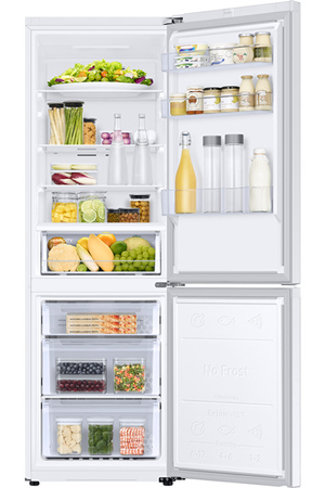 Réfrigérateur congélateur en bas Samsung RB34T600EWW, intérieur
