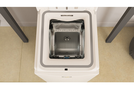 Lave-linge top Whirlpool Zen TDLRBX6252BSFR/N Silence, vue de détail