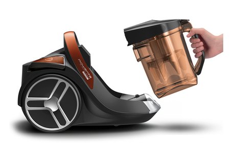 Aspirateur sans sac Rowenta Silence Force Cyclonic Maison & Voiture RO7274EA, vue arrière