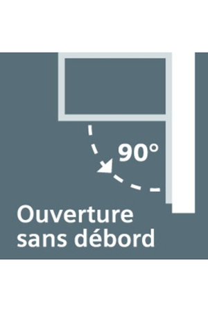 Congélateur armoire Siemens GS58NAWDV, congélation des aliments, vue arrière