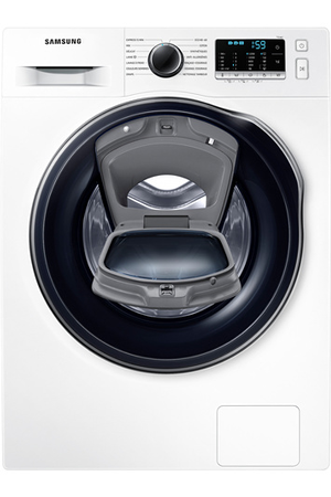 Lave-linge hublot Samsung WW8NK52E0VW, lavage du linge, vue arrière