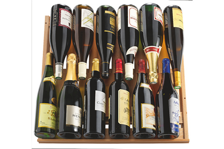 Cave de vieillissement Artevino OXM1T182PPD, conservation des vins, vue arrière