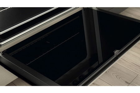 Piano de cuisson Airlux CC902GTBK3 90 cm gaz noir, plan de cuisson