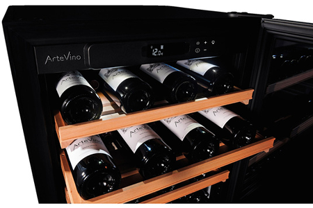 Cave de service Artevino COSYPMT39NVD, mise à température des vins, en situation