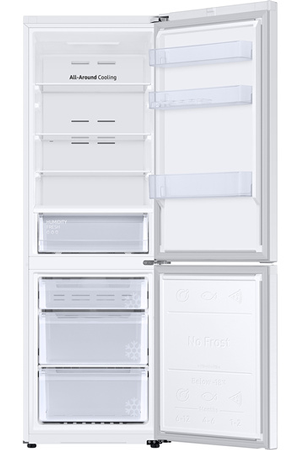 Réfrigérateur congélateur en bas Samsung RB34T600EWW, vue en situation