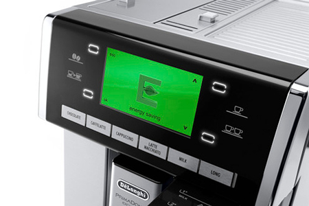 Expresso avec broyeur De'Longhi Primadonna Exclusive ESAM 6900.M, en situation