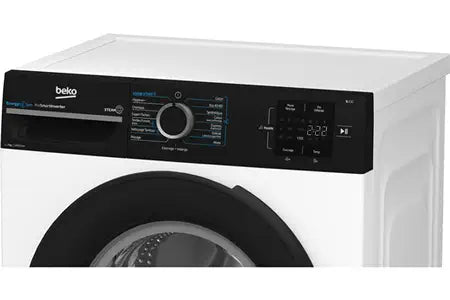 Lave-linge hublot Beko BM34WFU47211, lavage du linge, vue arrière