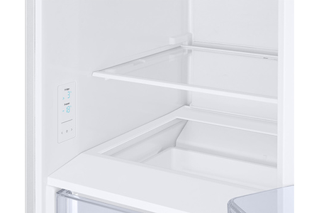 Réfrigérateur congélateur en bas Samsung RB34T600EWW, vue d'ensemble