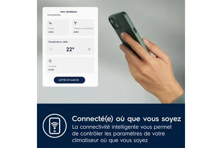 Climatiseur mobile Electrolux Comfort 600 EXP28U340HW, accessoires fournis