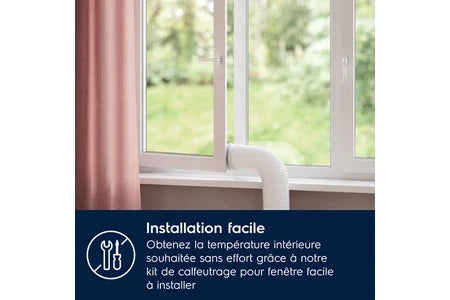 Climatiseur mobile Electrolux Comfort 600 EXP28U340HW, vue d'ensemble