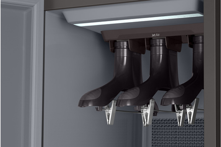 Sèche-linge armoire assainissante Samsung AirDresser, vue d'ensemble