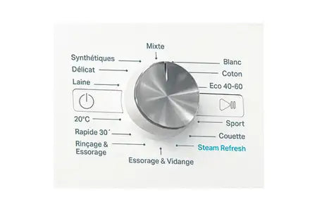 Lave-linge hublot Whirlpool FFBB9489BVFR, tambour et accessoires fournis