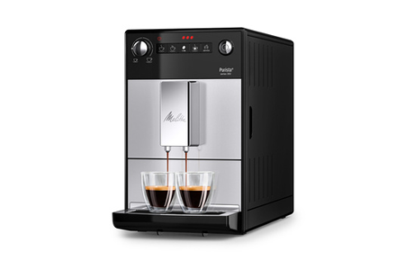 Expresso avec broyeur Melitta Purista F230-101 argent, vue d'ensemble