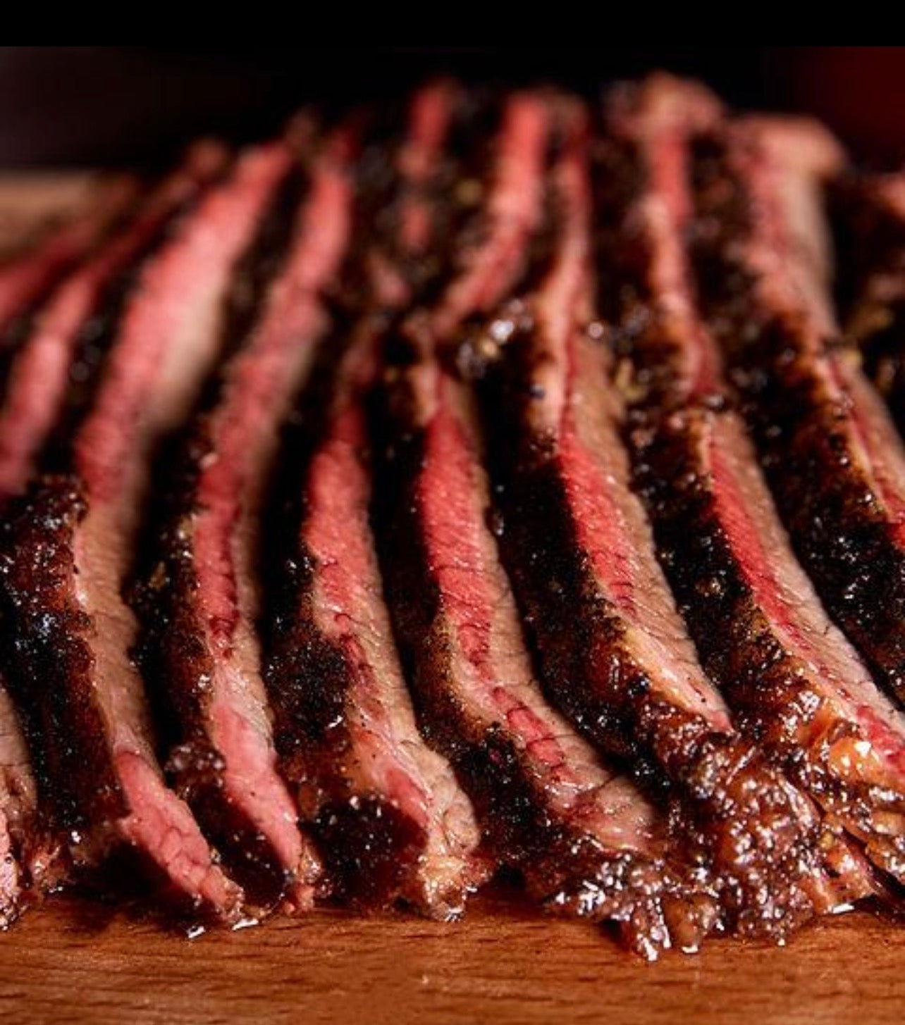 Brisket de bœuf Black Angus, poitrine entière, viande d'exception, en situation
