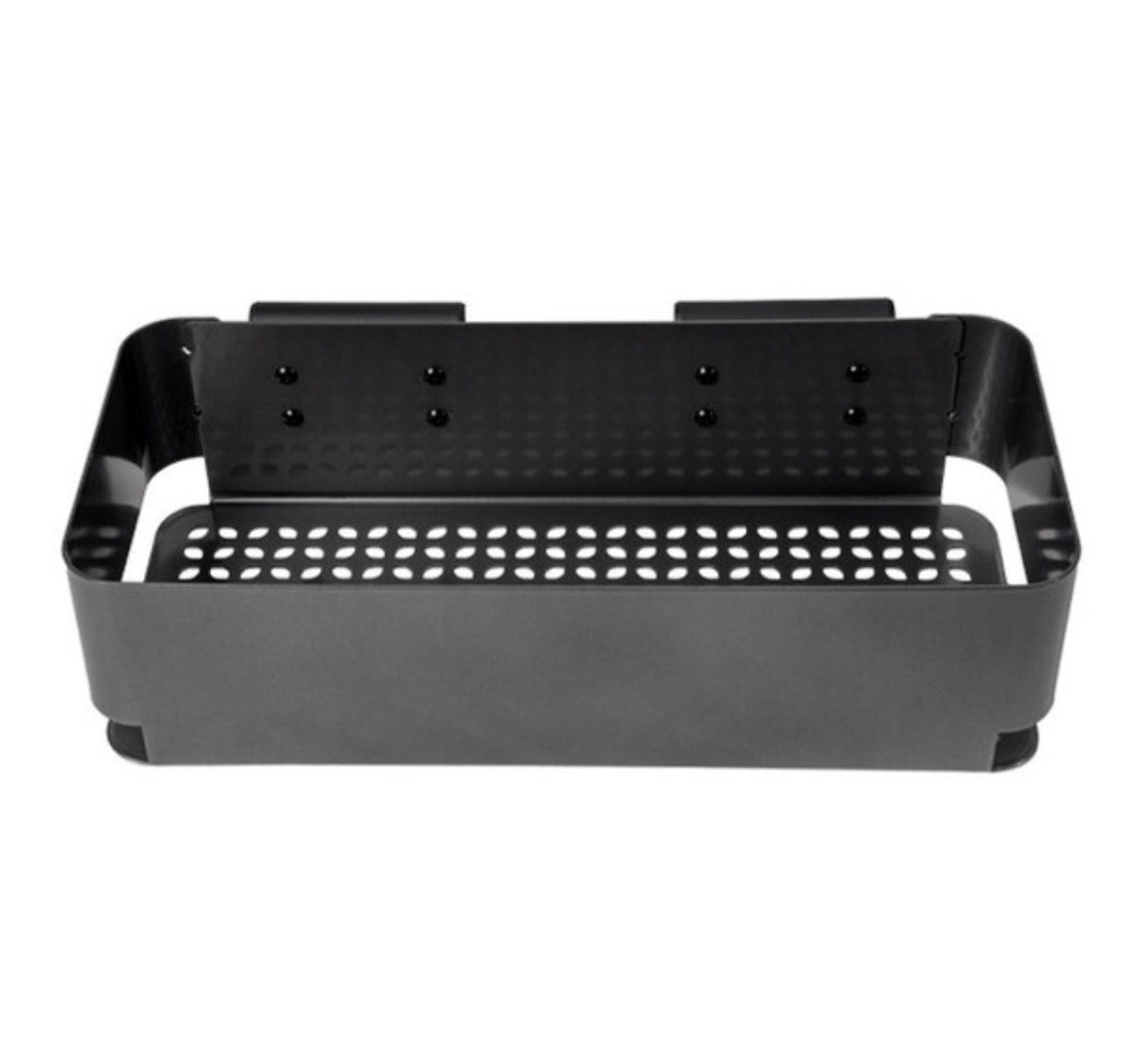 Bac de rangement Pop-And-Lock P.A.L Traeger pour barbecue à pellets, vue de côté